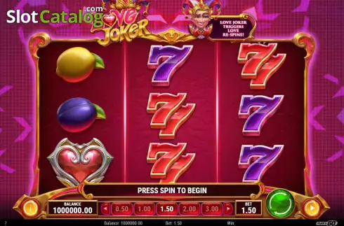 Οθόνη3. Love Joker Κουλοχέρης