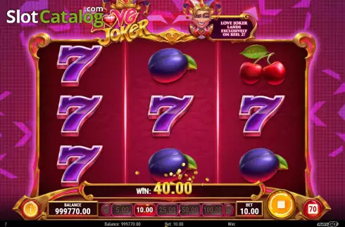 Οθόνη4. Love Joker Κουλοχέρης
