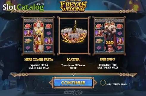 Οθόνη2. Tales of Asgard Freya's Wedding Κουλοχέρης