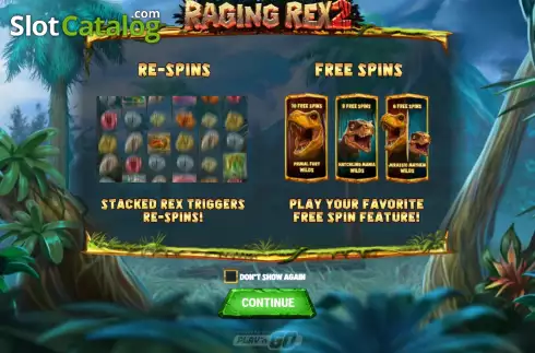 Οθόνη2. Raging Rex 2 Κουλοχέρης