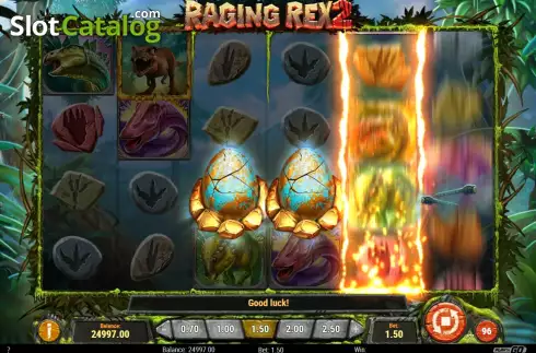 Οθόνη4. Raging Rex 2 Κουλοχέρης