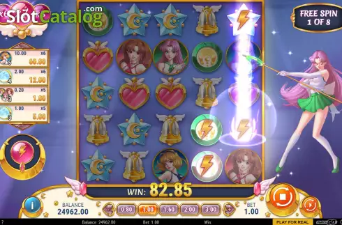 Οθόνη8. Moon Princess 100 Κουλοχέρης