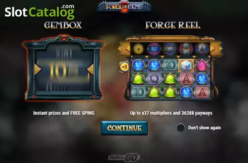 Οθόνη2. Forge of Gems Κουλοχέρης 