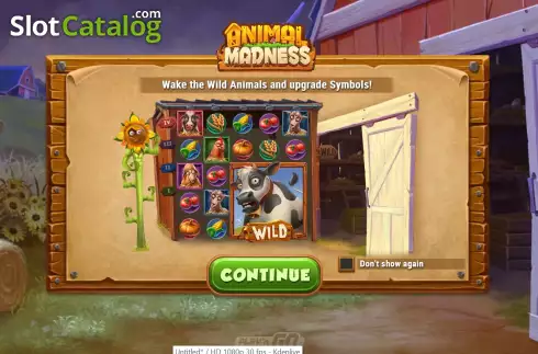 Οθόνη2. Animal Madness Κουλοχέρης 