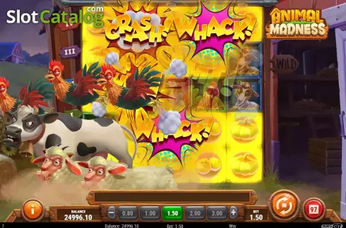 Οθόνη4. Animal Madness Κουλοχέρης 