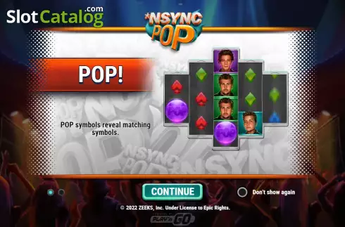 Οθόνη2. NSYNC Pop Κουλοχέρης