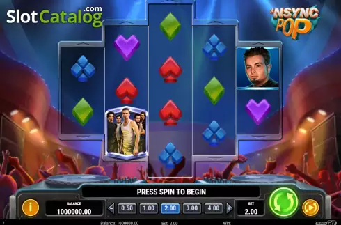 Οθόνη4. NSYNC Pop Κουλοχέρης