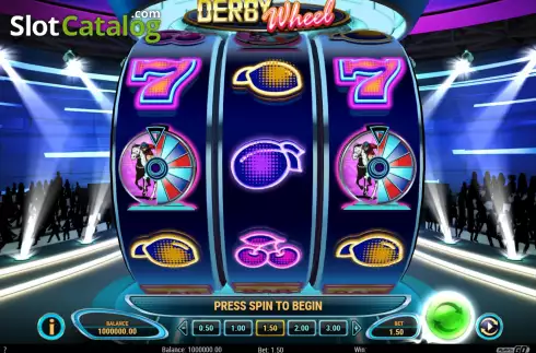 Οθόνη2. Derby Wheel Κουλοχέρης