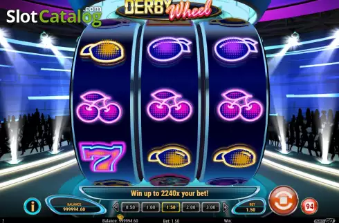 Οθόνη3. Derby Wheel Κουλοχέρης