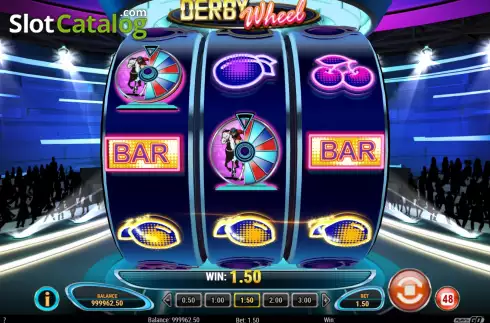 Οθόνη4. Derby Wheel Κουλοχέρης