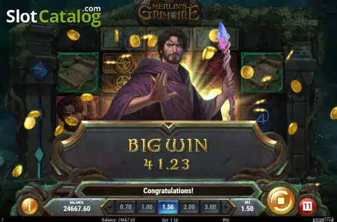 Οθόνη7. Merlin's Grimoire Κουλοχέρης