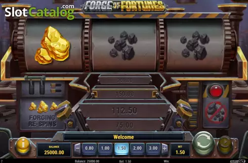 Οθόνη3. Forge of Fortunes Κουλοχέρης