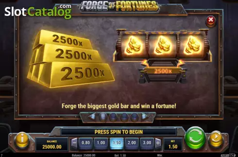Οθόνη7. Forge of Fortunes Κουλοχέρης
