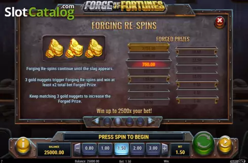 Οθόνη8. Forge of Fortunes Κουλοχέρης