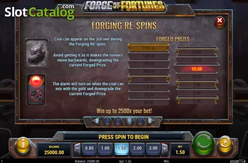 Οθόνη9. Forge of Fortunes Κουλοχέρης