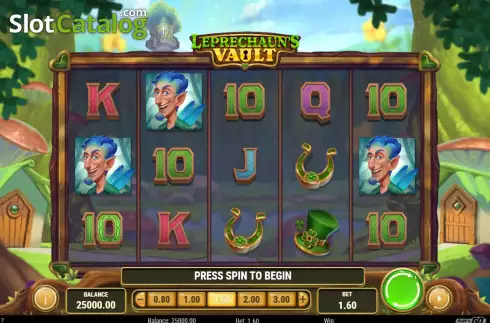 Οθόνη3. Leprechaun's Vault Κουλοχέρης