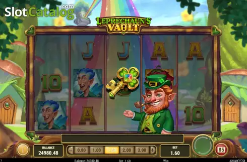 Οθόνη5. Leprechaun's Vault Κουλοχέρης