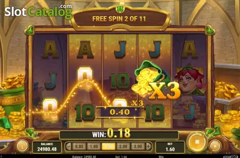 Οθόνη8. Leprechaun's Vault Κουλοχέρης
