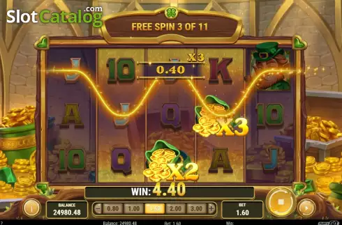 Οθόνη9. Leprechaun's Vault Κουλοχέρης