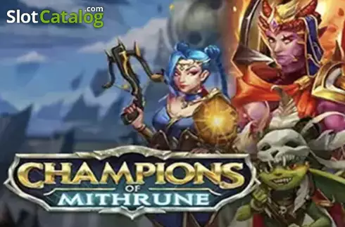 Champions of Mithrune Λογότυπο Champions of Mithrune Λογότυπο