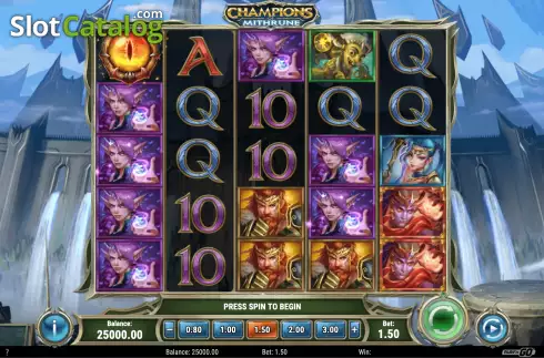Οθόνη4. Champions of Mithrune Κουλοχέρης