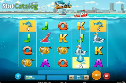 Οθόνη4. Boat Bonanza Κουλοχέρης