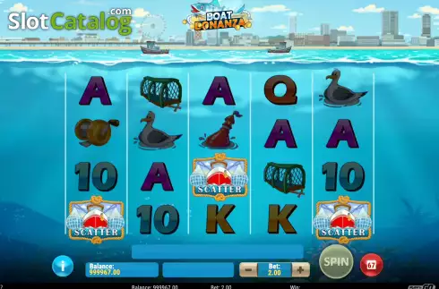 Οθόνη5. Boat Bonanza Κουλοχέρης