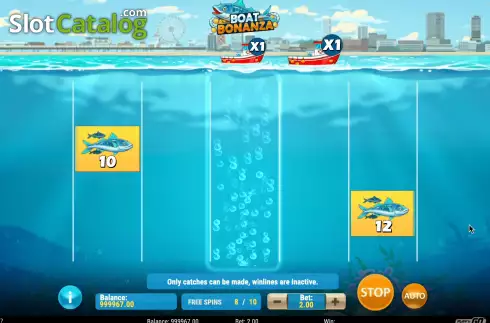 Οθόνη9. Boat Bonanza Κουλοχέρης