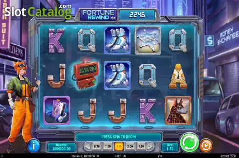 Οθόνη4. Fortune Rewind Κουλοχέρης