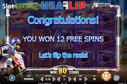 Οθόνη6. USA Flip Κουλοχέρης