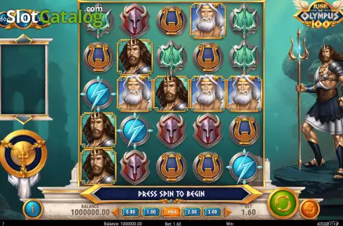 Οθόνη3. Rise of Olympus 100 Κουλοχέρης