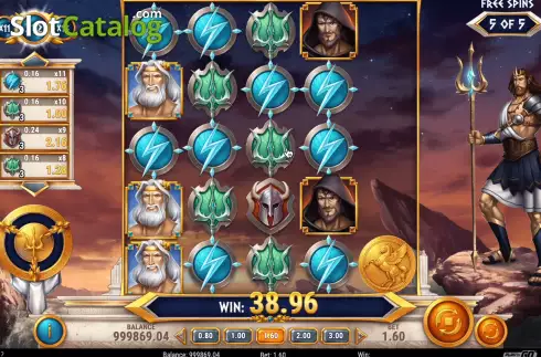 Οθόνη8. Rise of Olympus 100 Κουλοχέρης