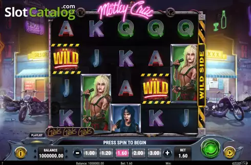 Οθόνη4. Motley Crue Κουλοχέρης