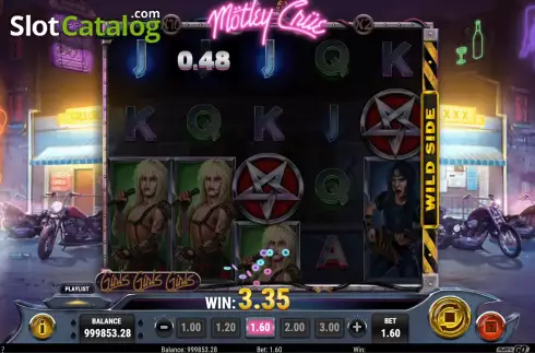 Οθόνη5. Motley Crue Κουλοχέρης