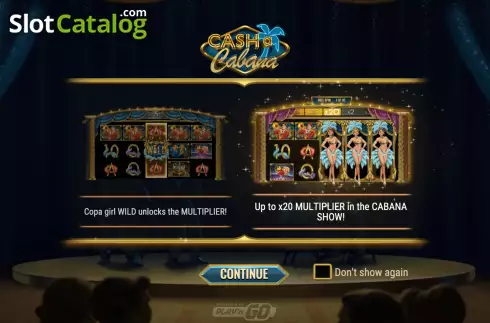Οθόνη2. Cash-A-Cabana Κουλοχέρης 