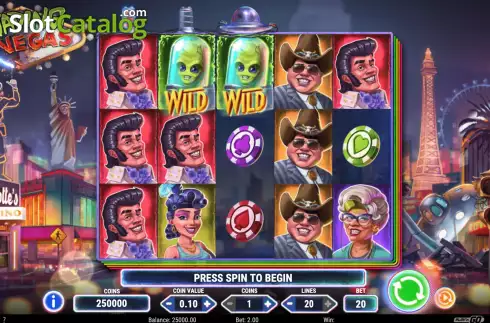 Οθόνη3. Invading Vegas Κουλοχέρης