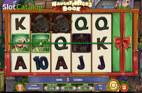 Οθόνη7. Naughty Nick’s Book Κουλοχέρης