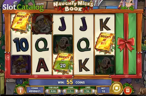 Οθόνη8. Naughty Nick’s Book Κουλοχέρης
