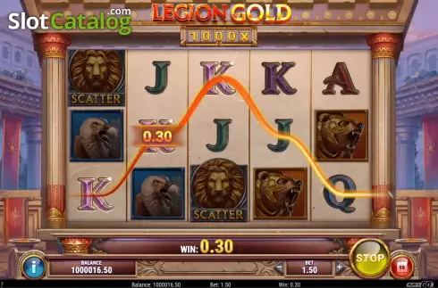 Οθόνη4. Legion Gold Κουλοχέρης