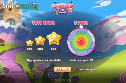 Οθόνη2. Sweet Alchemy 2 Κουλοχέρης