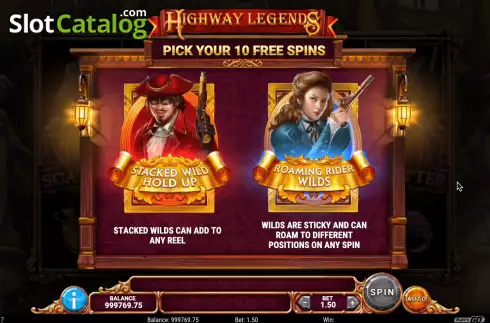 Οθόνη7. Highway Legends Κουλοχέρης