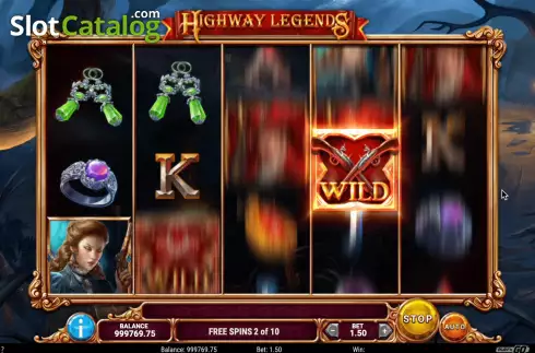 Οθόνη8. Highway Legends Κουλοχέρης