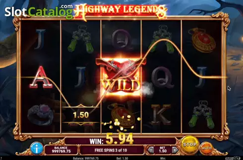 Οθόνη9. Highway Legends Κουλοχέρης