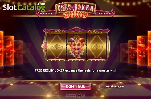 Οθόνη2. Free Reelin Joker 1000 Κουλοχέρης