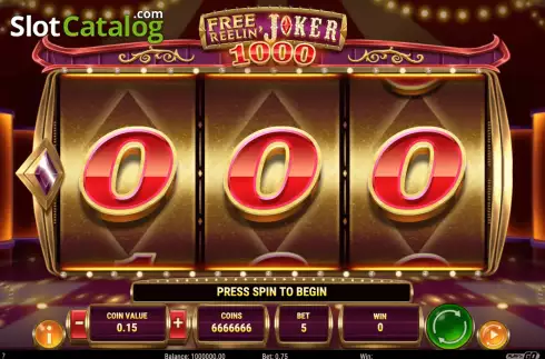 Οθόνη3. Free Reelin Joker 1000 Κουλοχέρης