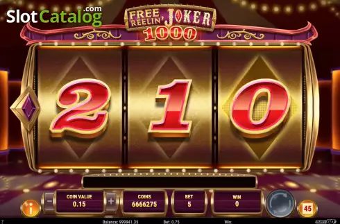 Οθόνη7. Free Reelin Joker 1000 Κουλοχέρης