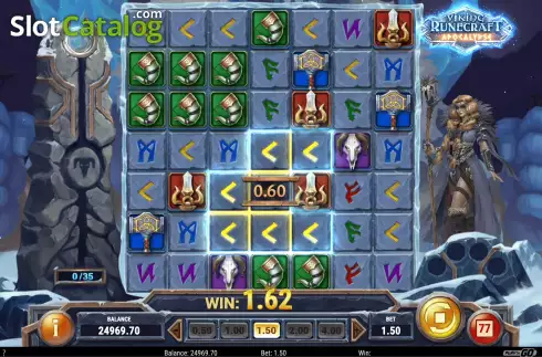 Οθόνη5. Viking Runecraft Apocalypse Κουλοχέρης 
