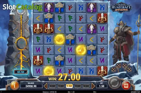 Οθόνη7. Viking Runecraft Apocalypse Κουλοχέρης 