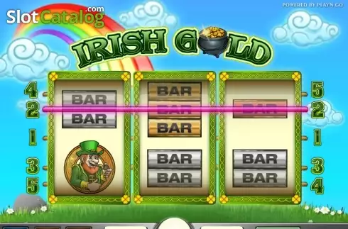 Οθόνη 4. Irish Gold (Play'n Go) Κουλοχέρης