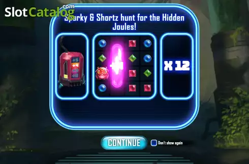 Οθόνη2. Sparky and Shortz Hidden Joules Κουλοχέρης